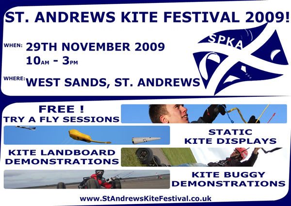 St. Andrews Kite Festival Poster