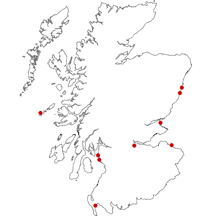 Map of Scotland